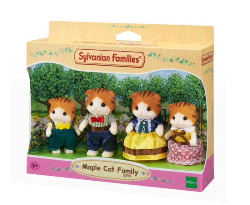 Sylvanian Families Maple Cat Family