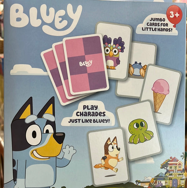 Bluey Charades Jumbo cards for little hands