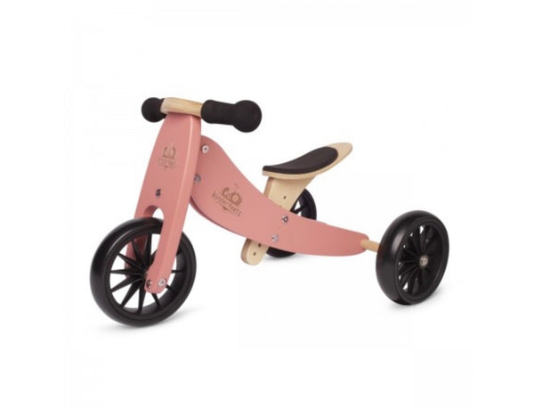 Kinderfeets - Tiny Tot 2-in-1 Trike in Coral Pink