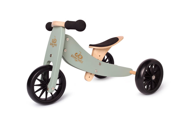 Kinderfeets - Tiny Tot 2-in-1 Trike in Sage Green