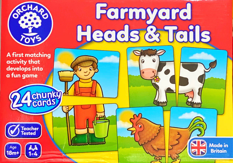 Orchard Toys - Farmyard Heads & tails