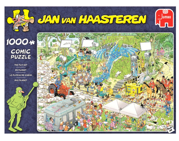 Jumbo  - Jan van Haasteren Jigsaw Puzzle 1000 piece, The Film Set