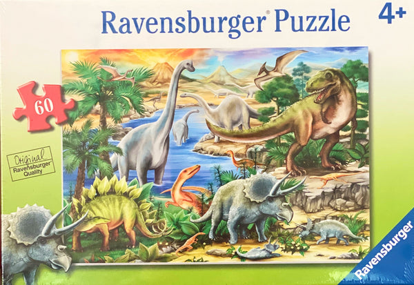 Ravensburger -  Jigsaw Puzzle, 60 Pieces, Prehistoric Life