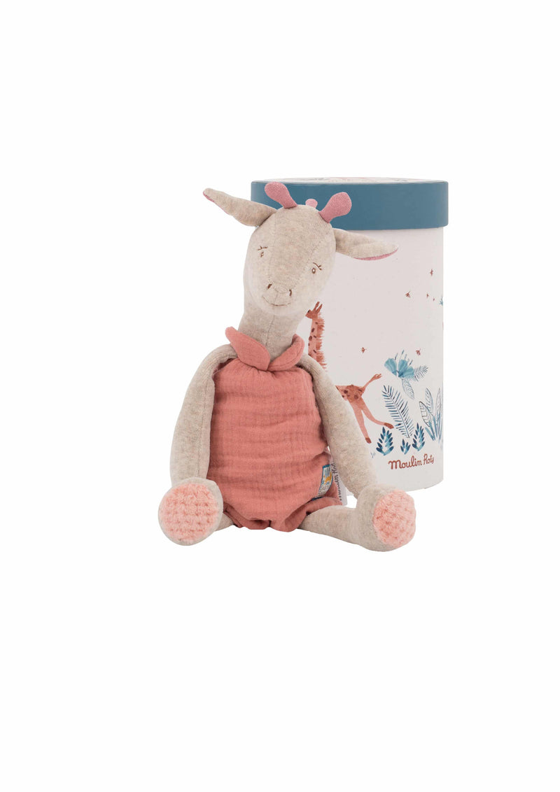 A gorgeous velour elephant soft toy for any new born baby and small child. Floppy ears, arms and trunk. Ideal for cuddles.