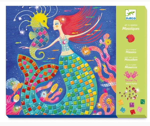 Djeco - Mosaic Set, The Mermaids’ Song