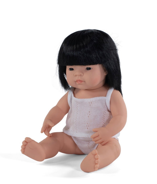 Miniland - Vinyl Doll 38 cm Asian Girl