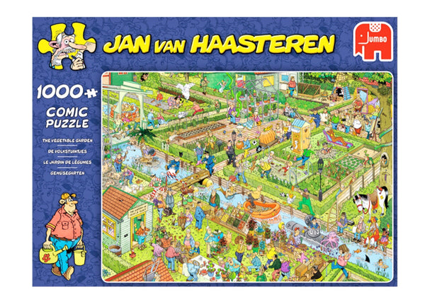 Jumbo - Jan van Haasteren Jigsaw Puzzle 1000 piece, Vegetable garden