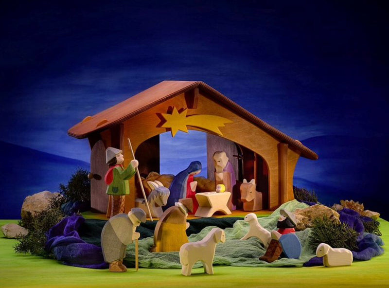 Ostheimer - Nativity Stable with star