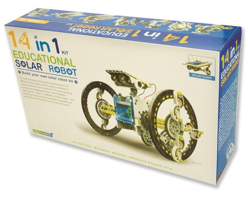 Johnco - 14 in 1 Educational Solar Robot
