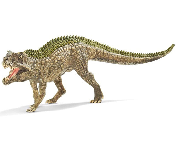 Schleich Dinosaur Postosuchus is a detailed replica for imaginative play. Recommended for ages 4-12 years
