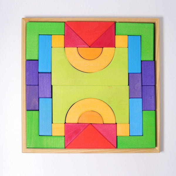 Gorgeous set of blocks by Grimms. Multicolour