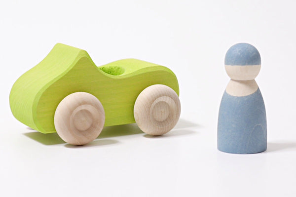 Grimm's Wooden Small Convertible car is a perfect gift for age 1+
