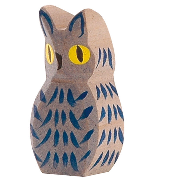 Ostheimer Wooden Owl Blue