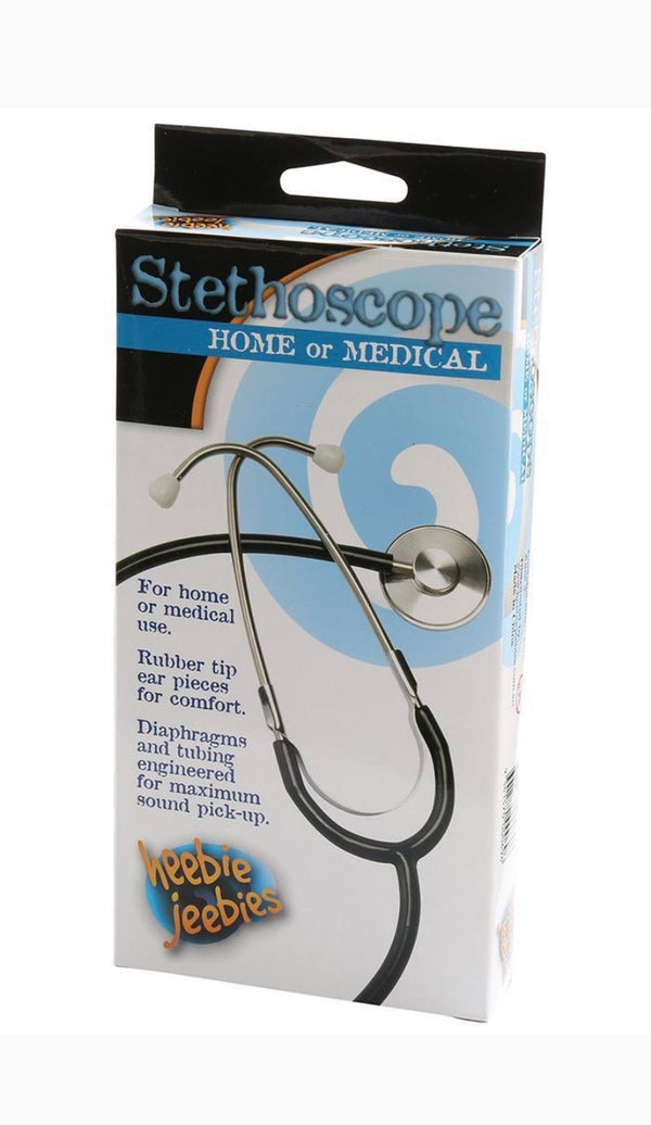 heebie jeebies stethocope for children stem and steam toys for kids to play doctor and medical 