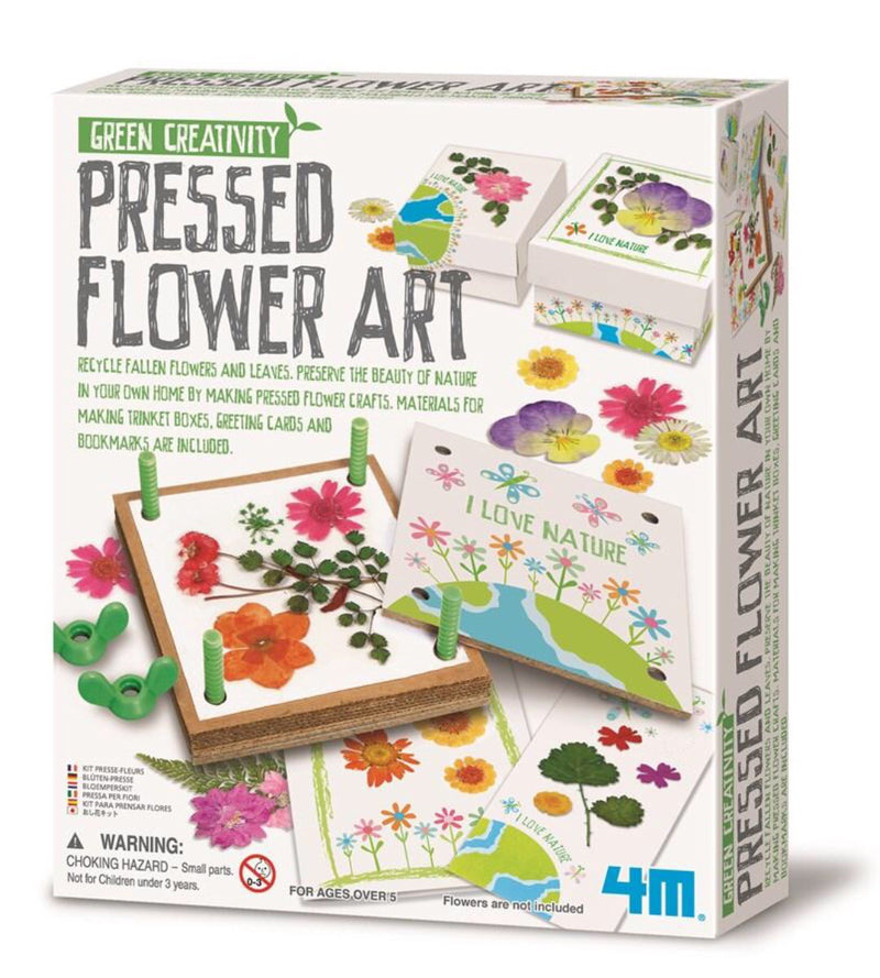 4M - Green Science, Pressed Flower Art