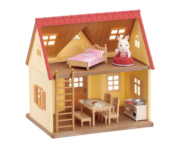 Sylvanian Families Dollhouse, Red Roof Cosy Cottage Starter Home
