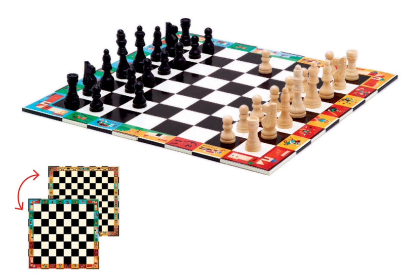 Djeco - Chess & Checkers