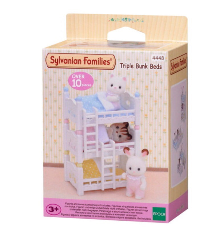 Sylvanian Families Triple Bunk Beds