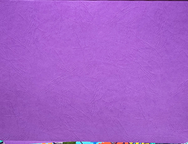 Journal Book Landscape Large w Onion Skin - Purple