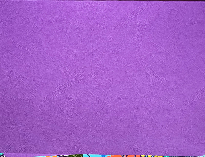 Journal Book Landscape Large w Onion Skin - Purple