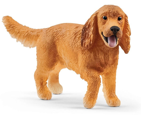 The English Cocker Spaniel is a wonderful pet that pants happily and wags its tail enthusiastically. Size height 4 cm,  length 7 cm , width 2 cm  Recommended age 3 - 8 years