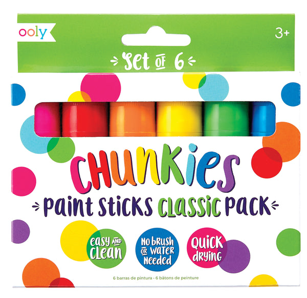 Chunkies Paint Sticks - Classic 6 pack