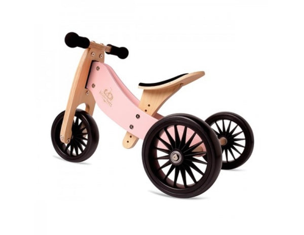 Kinderfeets - Tiny Tot Plus 2-in-1 Trike, Rose