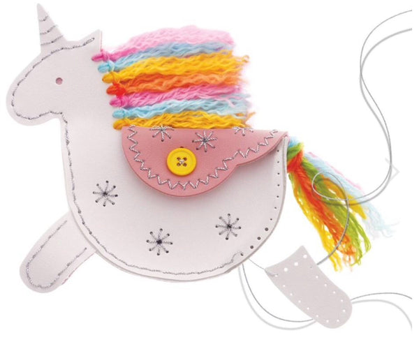 4M - Kidzmaker - My Unicorn Faux Leather Pouch