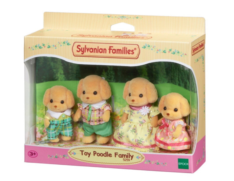 Sylvanian Families Toy Poodle Family