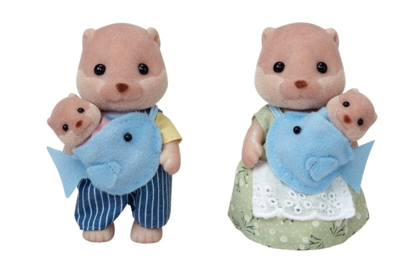 Sylvanian Families Splashy Otter Family