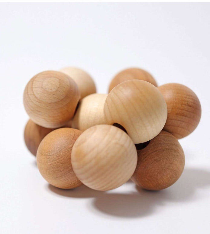 Grimms - Wooden Beads Grasper, Natural