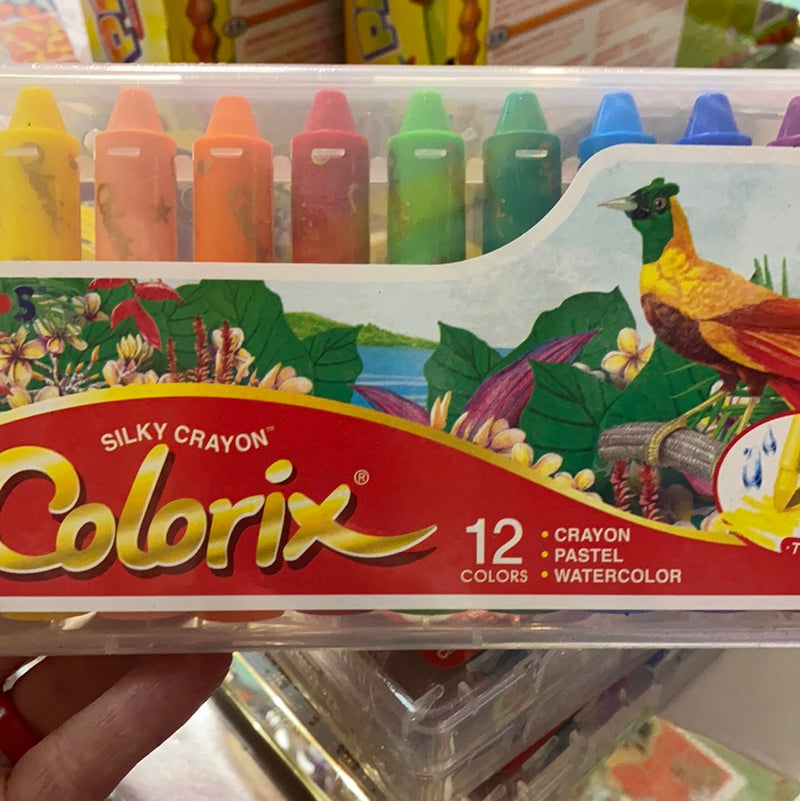 Colorix - Silky Crayon 12 Pack