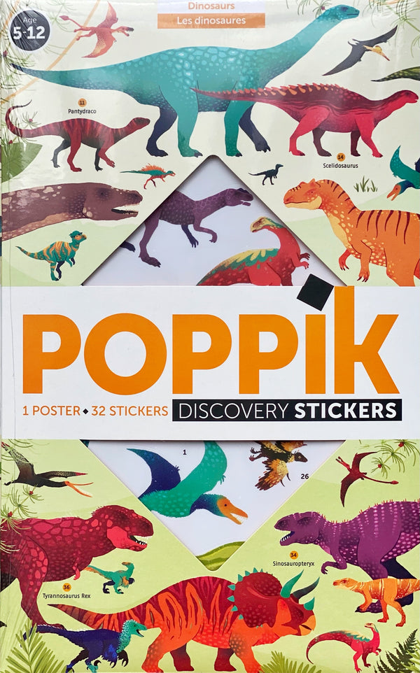 Poppik - Dinosaur Discovery Stickers