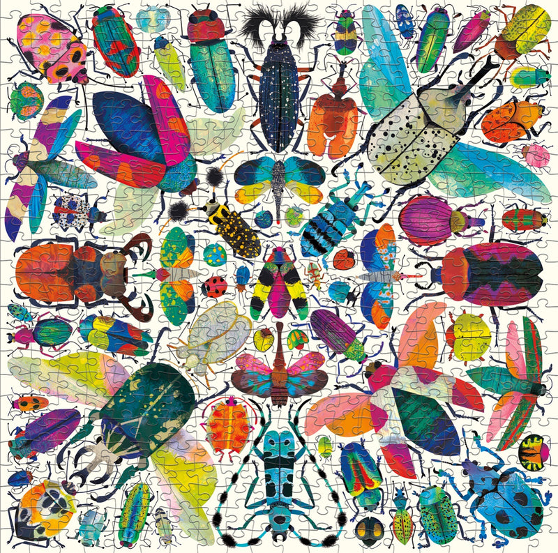 Eeboo - Jigsaw Puzzle 500 piece Beetles