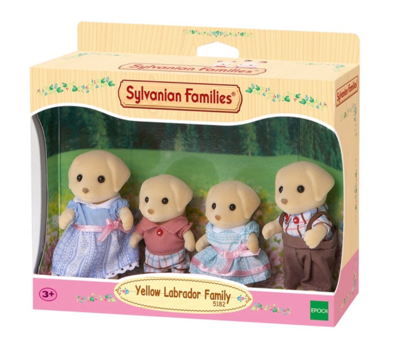 Sylvanian Families Yellow Labrador Family