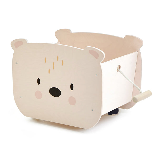 Tender Leaf - Pull Along Bear Cart