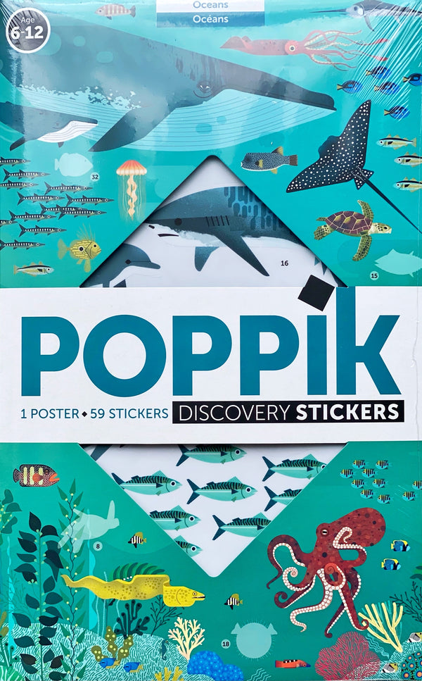 Poppik - Ocean Discovery Stickers