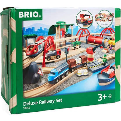 The most incredible Brio set for any train lover! This set includes everything you need for the ultimate train collection