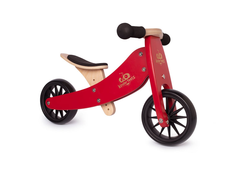 Kinderfeets - Tiny Tot 2-in-1 Trike Cherry Red