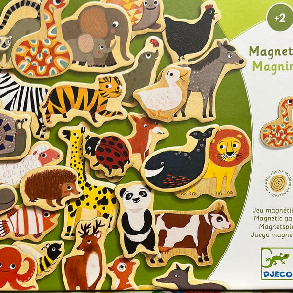Djeco - Wooden Fridge Magnets, Magnimo