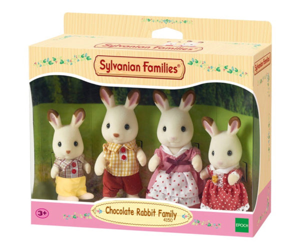 Sylvanian Families Chocolate Rabbit Family