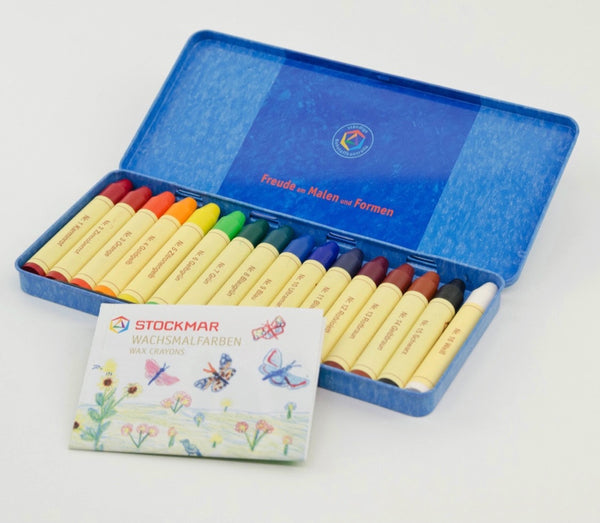 Stockmar - 16 Beeswax Crayon Sticks