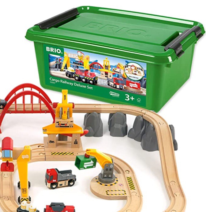 Brio - 54 Piece Cargo Railway Deluxe Set