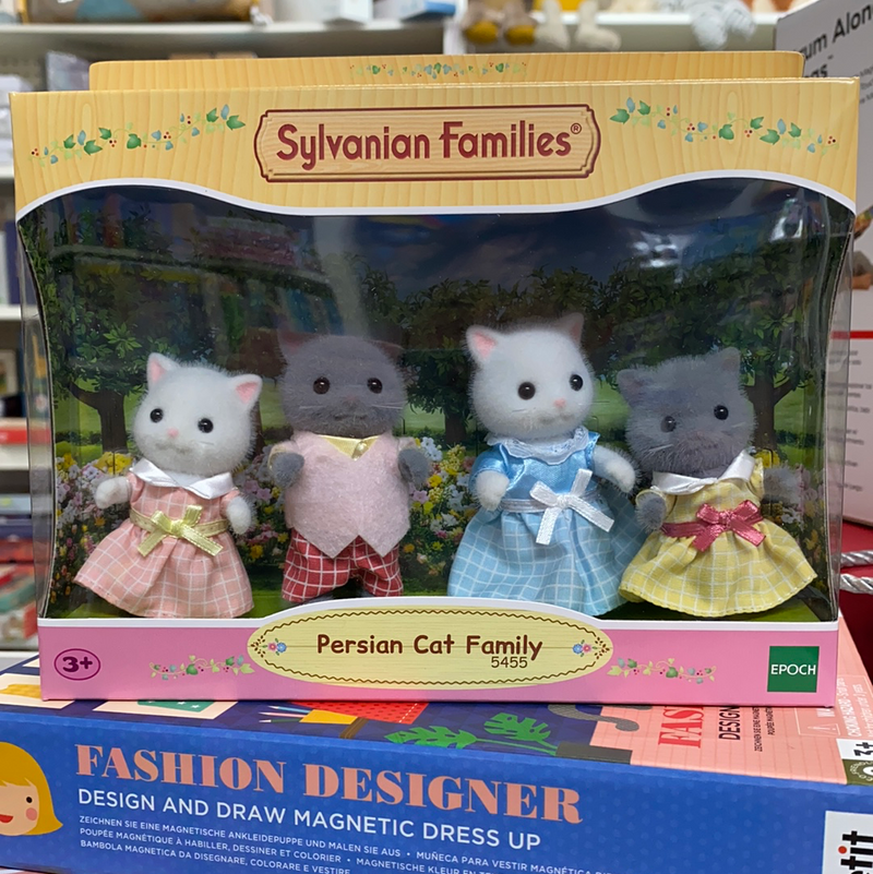 Sylvanian Families Persian Cat Family