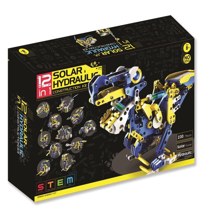 Johnco - 12 in 1 Solar and Hydraulic Construction kit
