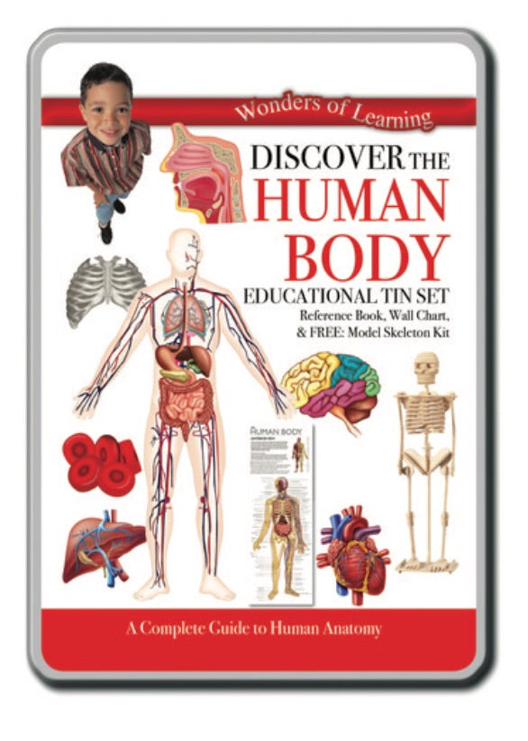 Wonders of Learning - Discover the Human Body Tin Set