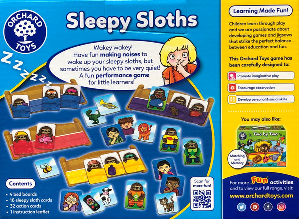 Orchard Toys - Sleepy Sloths Game