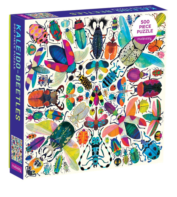 Eeboo - Jigsaw Puzzle 500 piece Beetles