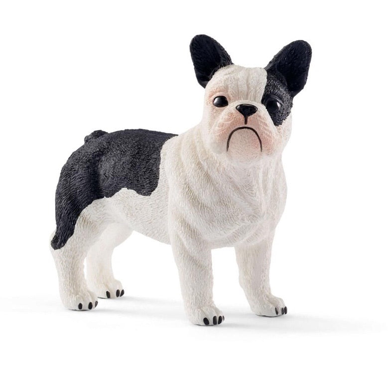 The French Bulldogs are lapdogs with body and soul. Popular family dogs that love to clown around. Size height 4 cm,  length 5 cm , width 2 cm  Recommended age 3-8 years
