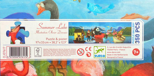 Djeco - Summer Lake 350 Piece Puzzle